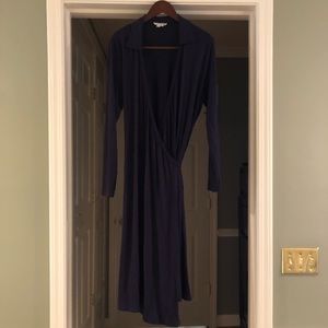 🌼navy blue boden wrap dress🌼